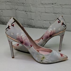 Ted Baker floral pumps